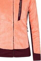 Outdoorová mikina Rock Experience Blizzard Tech Woman Fleece Desert Flower/Windsor Wine - 4