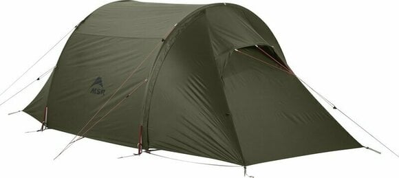 Tent MSR Tindheim 3-Person Backpacking Tunnel Tent Green Tent - 2