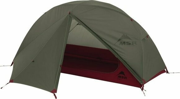 Tent MSR Elixir 1 Backpacking Tent Green/Red Tent - 2