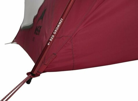Tent MSR Elixir 1 Backpacking Tent Green/Red Tent - 5
