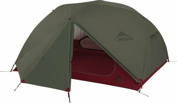 Tent MSR Elixir 3 Backpacking Tent Green/Red Tent - 2