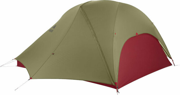 Teltta MSR FreeLite 3-Person Ultralight Backpacking Tent Green/Red Teltta - 2