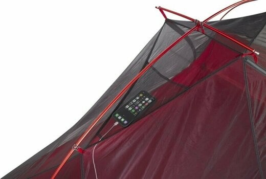 Šotor MSR FreeLite 3-Person Ultralight Backpacking Tent Green/Red Šotor - 7