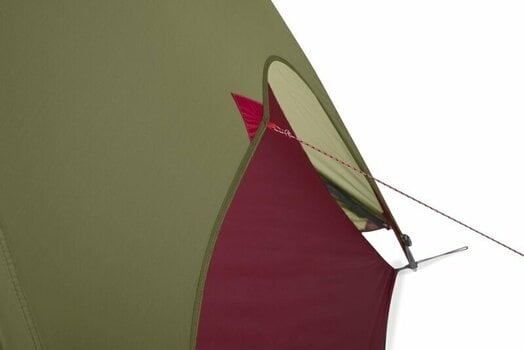Tent MSR FreeLite 3-Person Ultralight Backpacking Tent Green/Red Tent - 10