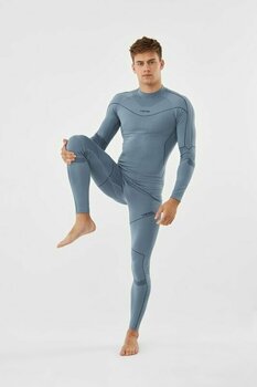 Thermo ondergoed voor heren Viking Gary Turtle Neck Set Base Layer Grey 2XL Thermo ondergoed voor heren - 9