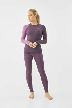 Termounderkläder Viking Mounti Lady Set Base Layer Purple S Termounderkläder - 7
