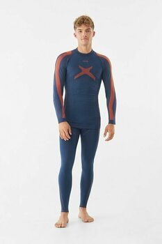 Thermal Underwear Viking Primeone Man Set Base Layer Navy/Orange S Thermal Underwear - 7