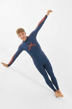 Termounderkläder Viking Primeone Man Set Base Layer Navy/Orange M Termounderkläder - 10