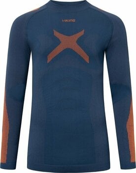 Thermal Underwear Viking Primeone Man Set Base Layer Navy/Orange L Thermal Underwear - 2