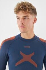 Thermal Underwear Viking Primeone Man Set Base Layer Navy/Orange - 3
