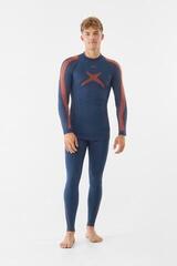 Thermal Underwear Viking Primeone Man Set Base Layer Navy/Orange - 6