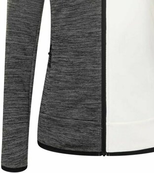 Bluza outdoorowa Rock Experience Kobra Hoodie FZ Woman Fleece Marshmallow/Grey Melange XL Bluza outdoorowa - 5