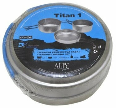 Κατσαρόλα, τηγάνι ALB forming Titan Basic Camping Cookware Set Pan-Pot - 4