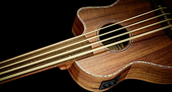 Basové ukulele Ortega Caiman Basové ukulele Natural - 6
