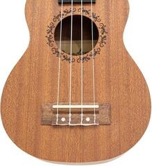 Ukulélé soprano Pasadena SU021BG Natural Ukulélé soprano - 4