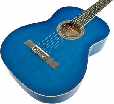 Classical guitar Pasadena SC041 4/4 Blue - 4
