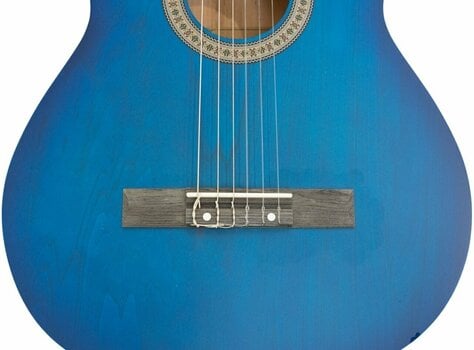 Classical guitar Pasadena SC041 4/4 Blue - 5