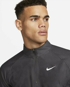 Pulover s kapuco/Pulover Nike Dri-Fit ADV Tour Half-Zip Top Anthracite/White 2XL - 5