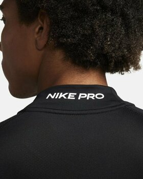 Vêtements thermiques Nike Dri-Fit Warm Long-Sleeve Mens Mock Black/White S - 4