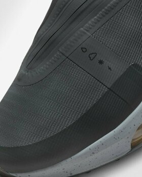 Chaussures de golf pour hommes Nike Air Zoom Infinity Tour NEXT% Shield Mens Golf Shoes Iron Grey/Black/Dark Smoke Grey/White 42 - 12