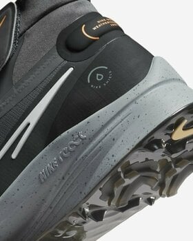 Chaussures de golf pour hommes Nike Air Zoom Infinity Tour NEXT% Shield Mens Golf Shoes Iron Grey/Black/Dark Smoke Grey/White 45 - 13