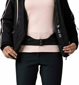 Ski Jacket Rossignol Flat Womens Ski Jacket Black XL - 13
