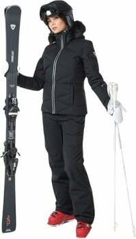 Ski Jacket Rossignol Staci Womens Ski Jacket Black L - 2