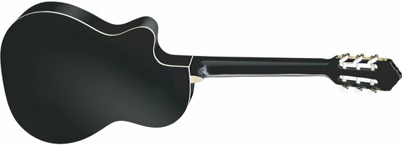 Klassieke gitaar met elektronica Ortega RCE141 4/4 Zwart - 2