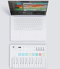 MIDI keyboard Arturia MiniLab 3 MIDI keyboard Alpine White - 6
