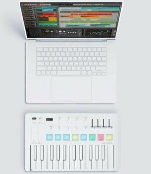 Master Keyboard Arturia MiniLab 3 Alpine White - 7