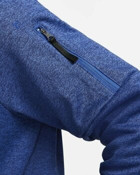 Fitness Sweatshirt Nike Therma-FIT Hooded Mens Pullover Blue Void/ Game Royal/Heather/Black M Fitness Sweatshirt - 12