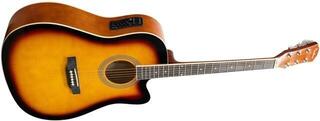 Dreadnought Elektro-Akustikgitarren Pasadena SG028CE Vintage Sunburst Dreadnought Elektro-Akustikgitarren - 2