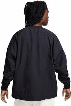 Hoodie/Sweater Nike Club Woven Mens Windshirt Black/Black S - 2