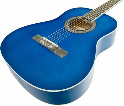 Classical guitar Pasadena SC041 3/4 Blue - 4