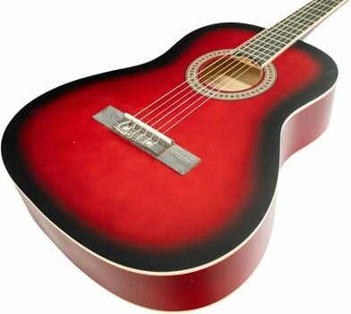 Guitare classique taile 3/4 pour enfant Pasadena SC041 3/4 Red Burst - 4