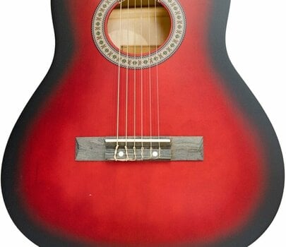 Gitara klasyczna 3/4 dla dzieci Pasadena SC041 3/4 Red Burst - 5
