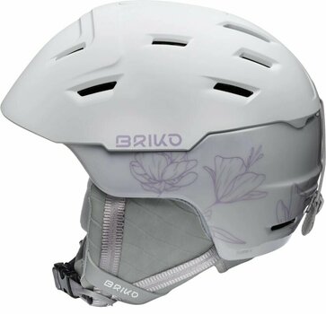 Ski Helmet Briko Crystal X Matt Shiny Mischka Gray/Victoria Lilac S Ski Helmet - 2