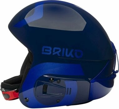 Capacete de esqui Briko Vulcano FIS 6.8 EPP Shiny Downriver Blue/Metal Royal Blue 56 Capacete de esqui - 2