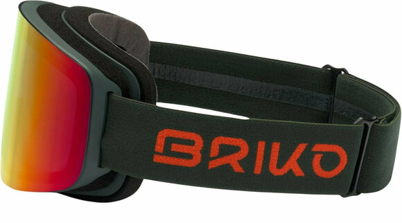 Ski Brillen Briko Borealis Magnetic 2 Lenses Green Timber/RM2P1 Ski Brillen (Nur ausgepackt) - 3