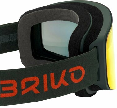 Ski Goggles Briko Borealis Magnetic 2 Lenses Green Timber/RM2P1 Ski Goggles (Just unboxed) - 4