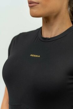 Fitness kalhoty Nebbia Workout Jumpsuit INTENSE Focus Black/Gold S Fitness kalhoty - 8
