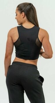 Fitness kalhoty Nebbia High-Waist Joggers INTENSE Signature Black/Gold S Fitness kalhoty - 4