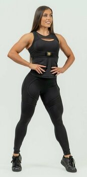 Fitness spodní prádlo Nebbia Compression Top INTENSE Ultra Black/Gold S Fitness spodní prádlo - 6