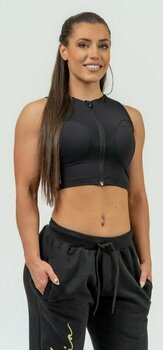 Fitness Παντελόνι Nebbia High-Waist Joggers INTENSE Signature Black/Gold L Fitness Παντελόνι - 3