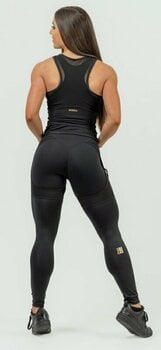 Fitness spodní prádlo Nebbia Compression Top INTENSE Ultra Black/Gold S Fitness spodní prádlo - 7