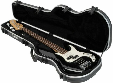 Bassguitar Case SKB Cases 1SKB-FB-4 Shaped Standard Bass Bassguitar Case - 3