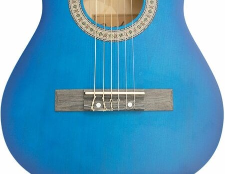 Semi-klassieke gitaar voor kinderen Pasadena SC041 1/2 Blue - 5