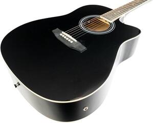 Dreadnought Elektro-Akustikgitarren Pasadena SG028CE Black Dreadnought Elektro-Akustikgitarren - 3