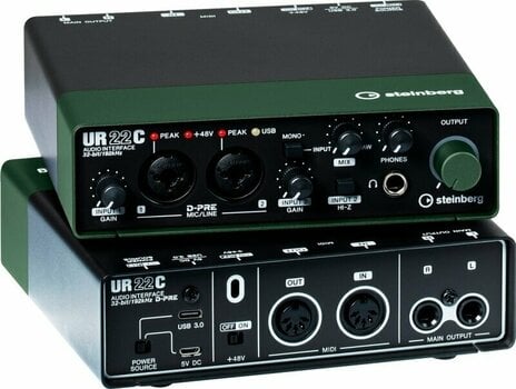 Interface audio USB Steinberg UR22C Green - 5