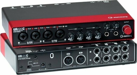USB-audio-interface - geluidskaart Steinberg UR44C Red - 5